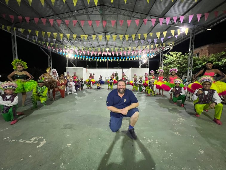 William Alemão realiza maratona de arraiais, prestigiando festivais em diferentes bairros de Manaus